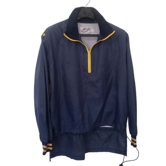 Birdie Jackets Other - Birdie Golf Jacket with Yellow Accent Windbreaker Mens Size L Vintage Jacket